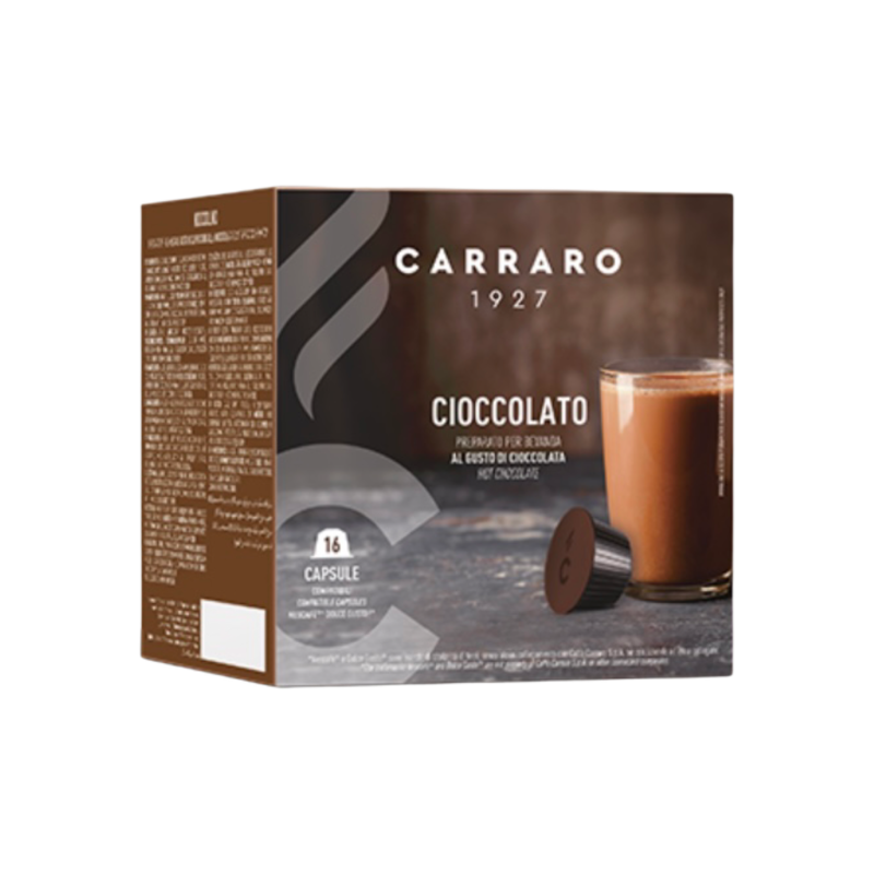Carraro Dolce Gusto HOT Choko-Топло Чоколадо | двојна доза x16 капсули