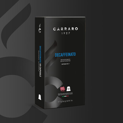Carraro Nespresso Decaffeinato еспресо х10 капсули
