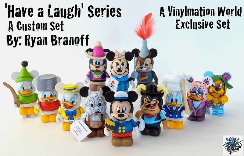 Vinylmation World Exclusive Custom Series #9
