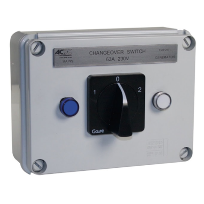 2 Pole Changeover switch with LED&#39;s