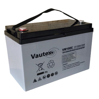 Vautex 12v 100 A/Hour AGM Deep Cycle Battery