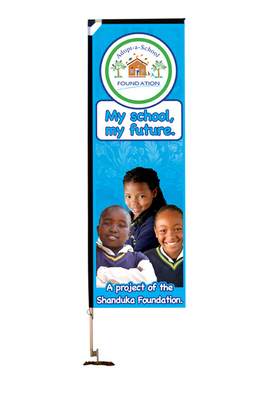 Telescopic Banner (6000mmx650mm)d/sided