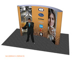 Banner Walls Magnetic Curved