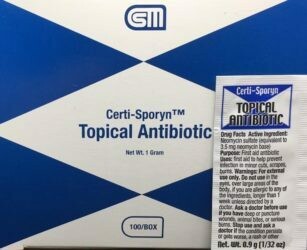 Antibiotic Cream - Certi-Sporyn - Certified 233-360- 100/box
