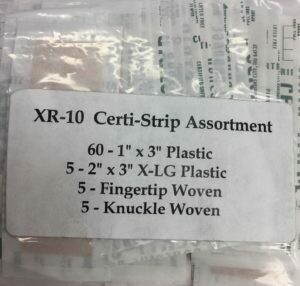 Certi-Strip Assortment XR-10 Adhesive Bandages 75 count 220-113