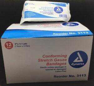 Conforming Stretch Gauze Bandage  -  Sterile - 3
