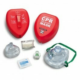 CPR Adult/Child And Infant Resuscitator CPR Masks In Hard Red Case