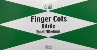 Finger Cots - Small/Medium - Nitrile - Certified 235-070 - 25/box