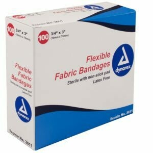 Flexible Fabric Bandages- 3/4