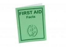First Aid Facts Book - 20 page booklet - Certified 234-010