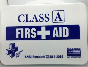 First Aid Kit - 16PW - Class A - Poly White - Certified 615-011