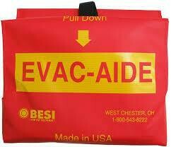 Emergency Transport Blanket - Evacuation Aide BESI 1003 w/ Nylon Case  Certified (604-058)