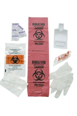Bloodborne Pathogen Kit in Plastic Bag Bloodborne Pathogen Kit in Plastic Bag