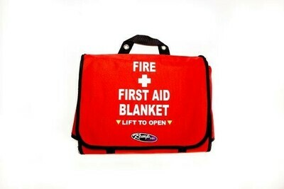 Kemp USA Fire First Aid Blanket Bag
