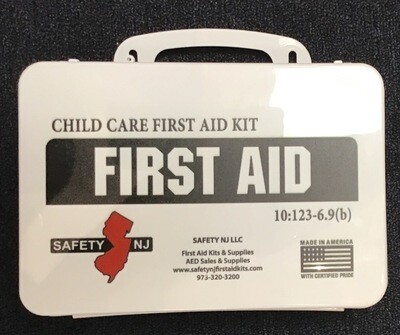 NJ Home Daycare First Aid Kit - Program for Parents