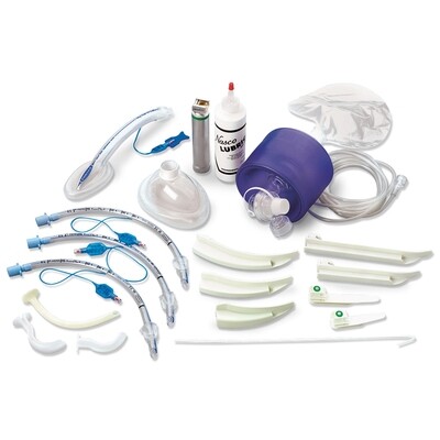 Simulaids Complete Adult Airway Management Trainer Kit