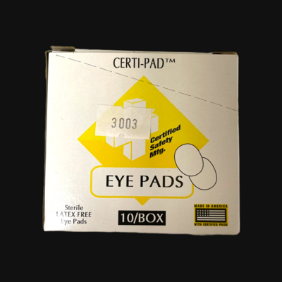 Certi-Pad Eye Pads 25/box 231-112
