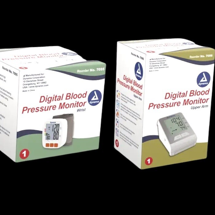 Automatic Digital Blood Pressure Monitors Upper Arm 
 #7096