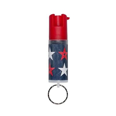 Pepper Spray with Key Ring (Color Patriortic)
