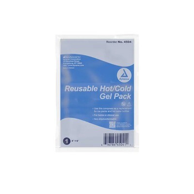 Reusable Hot And Cold Gel Packs Dynarex 4504 Case of 24 Safety NJ