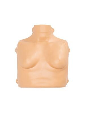 WorldPoint Products® CPR Taylor® Female Chest Skin - Light Skin