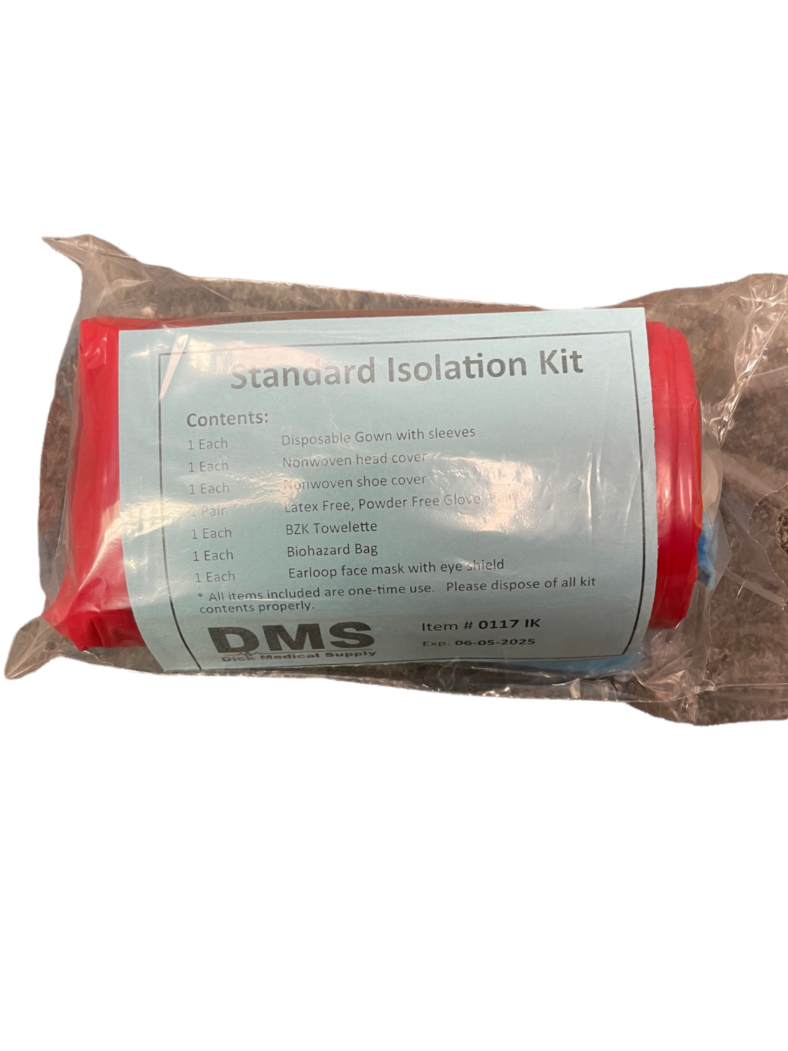 Standard Isolation Kit 0117 IK Store Safety NJ First Aid Kits