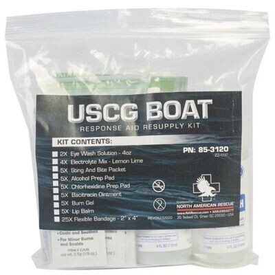 USCG BOAT RESPONSE AID KIT - RESUPPLY - North American Rescue