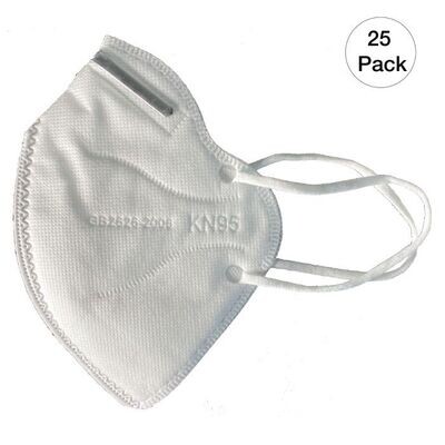 KN95 Face Mask, 5-Ply, Sterilized (Pack Of 25)
