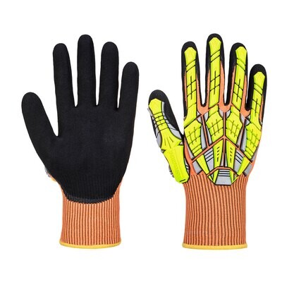 A727 - DX VHR Impact Glove Orange. Safety NJ