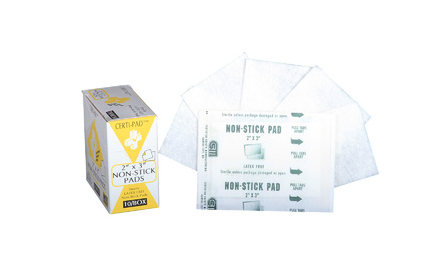 Certi-Pad 2" x 3" Non Stick Pads 10/Box. Safety NJ