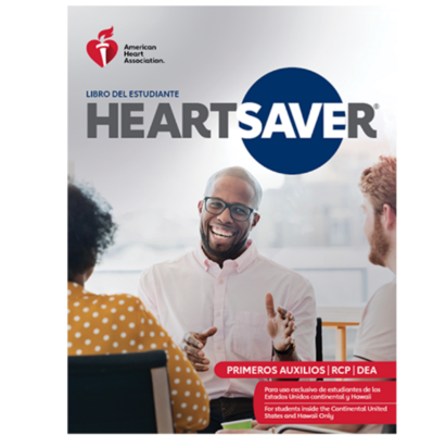 US Version Spanish Heartsaver® First Aid CPR AED Student Workbook 20-1125. Safety NJ