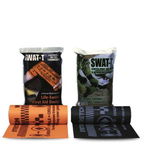 Swat-T Tactical Tourniquet  (Orange or Black). Safety NJ