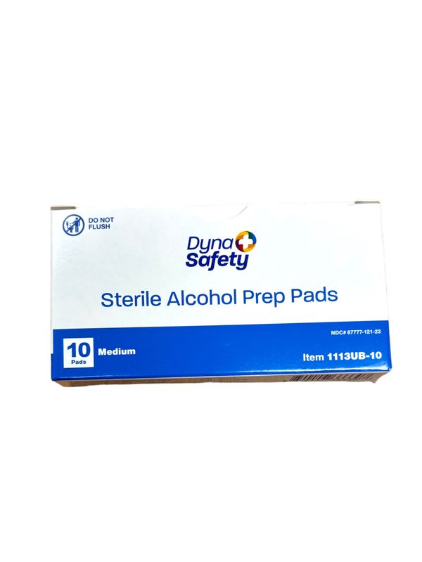 730 - Alcohol Prep Pads R523522 Medium 10/Box