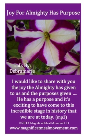 Joy For Almighty Has Purpose DL10147