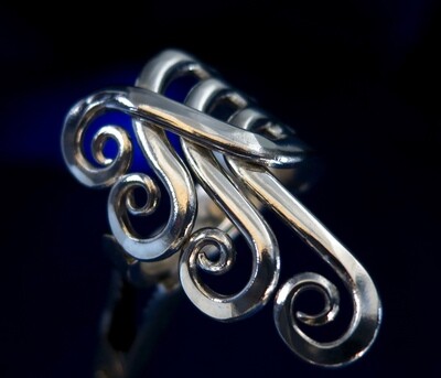 Halvnelson Äkta silver