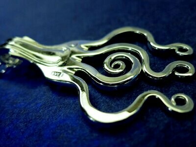 Kärna Hängsmycke slitstark nickelfri silveryta