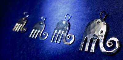 Lilla elefant och hans syskon.