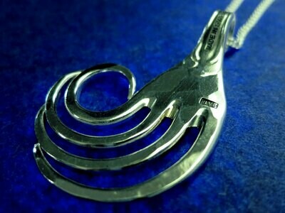 Locken Stämplat nickelfritt silver