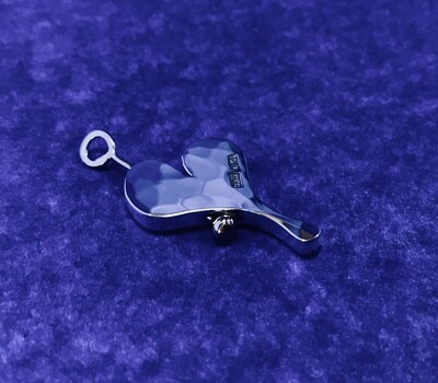 Hjärta med stil och tyngd. Sterling silver.