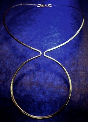 Halsskena Cirkulär silver