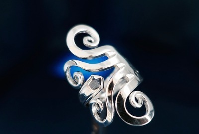 Bulls Eye Gaffelring