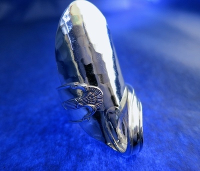 Lilla Båge Silverpläterad = tjock nickelfri silveryta