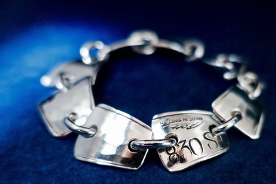 Silverarmband One -Piece 352