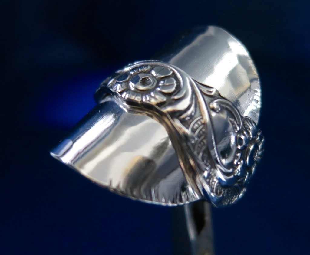 Ringblomma Silverpläterad tjock nickelfri silveryta