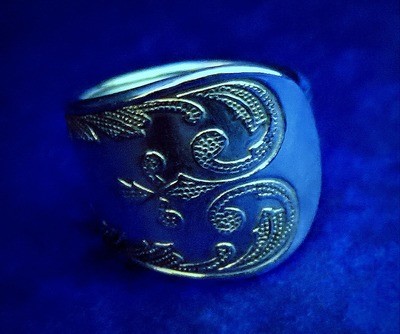 Fransk lilja Silverpläterad nickelfri silveryta