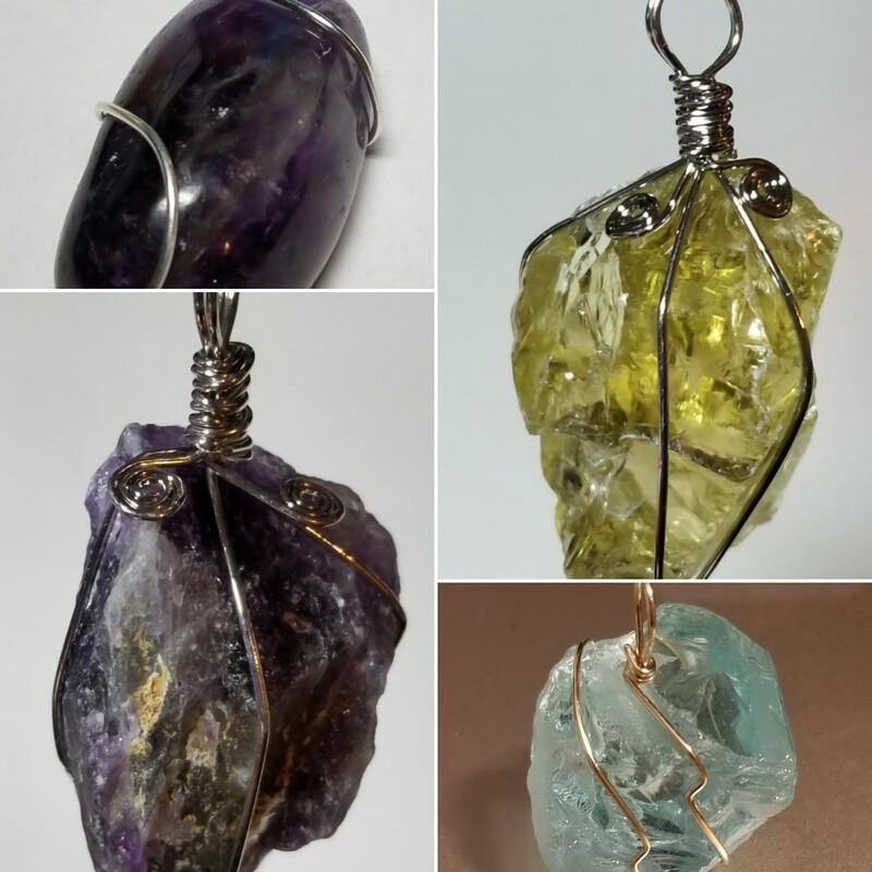 Semi Precious Customized Chakra Pendant