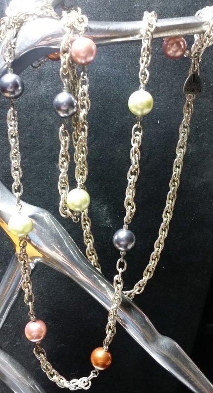 Silver Filled Necklace with ©Swarovski Pearls