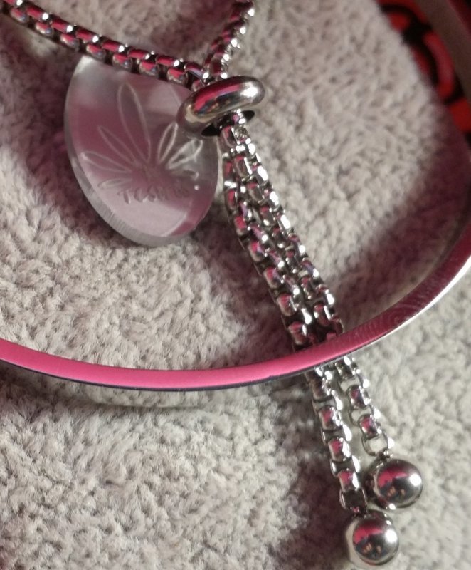 Free Shipping and Just Reduced! Stainless Steel Bangle Lariat Bracelet
