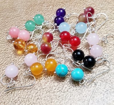 Free Shipping and Just Reduced! Semiprecious Earrings