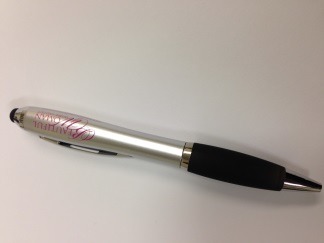 The &quot;Becoming A Beautiful Woman Inside and Out” Easy Writer Pen with Stylus